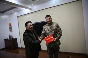 新春慰問送溫暖，共敘軍民魚水情