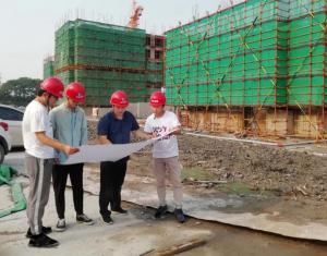 戰(zhàn)高溫，斗酷暑！市北31-2地塊房票房項目提前完成地下室結頂！